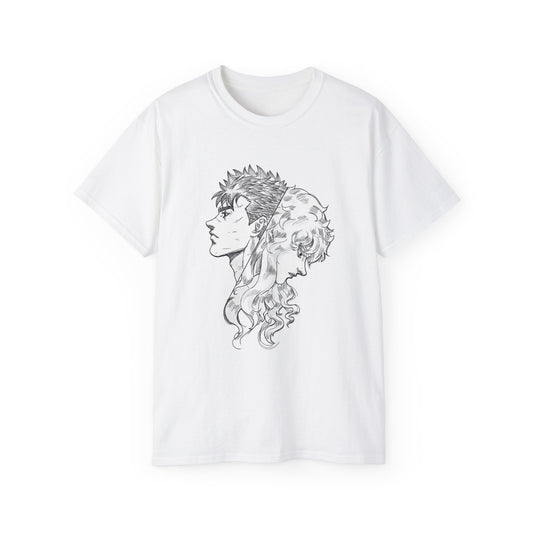 Berserk Guts and Griffith Unisex Tee, Anime Manga Fan Shirt