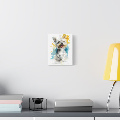 Canvas Print, Yorkshire Terrier Home Decor Art
