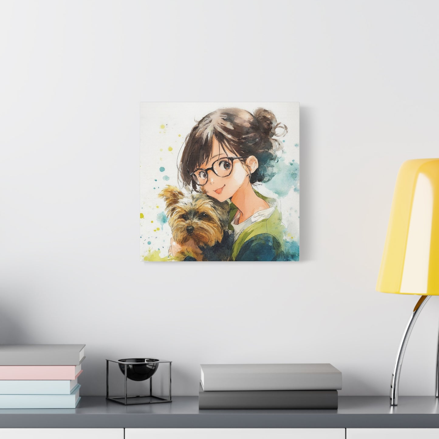 Canvas Print, Yorkshire Terrier Wall Art