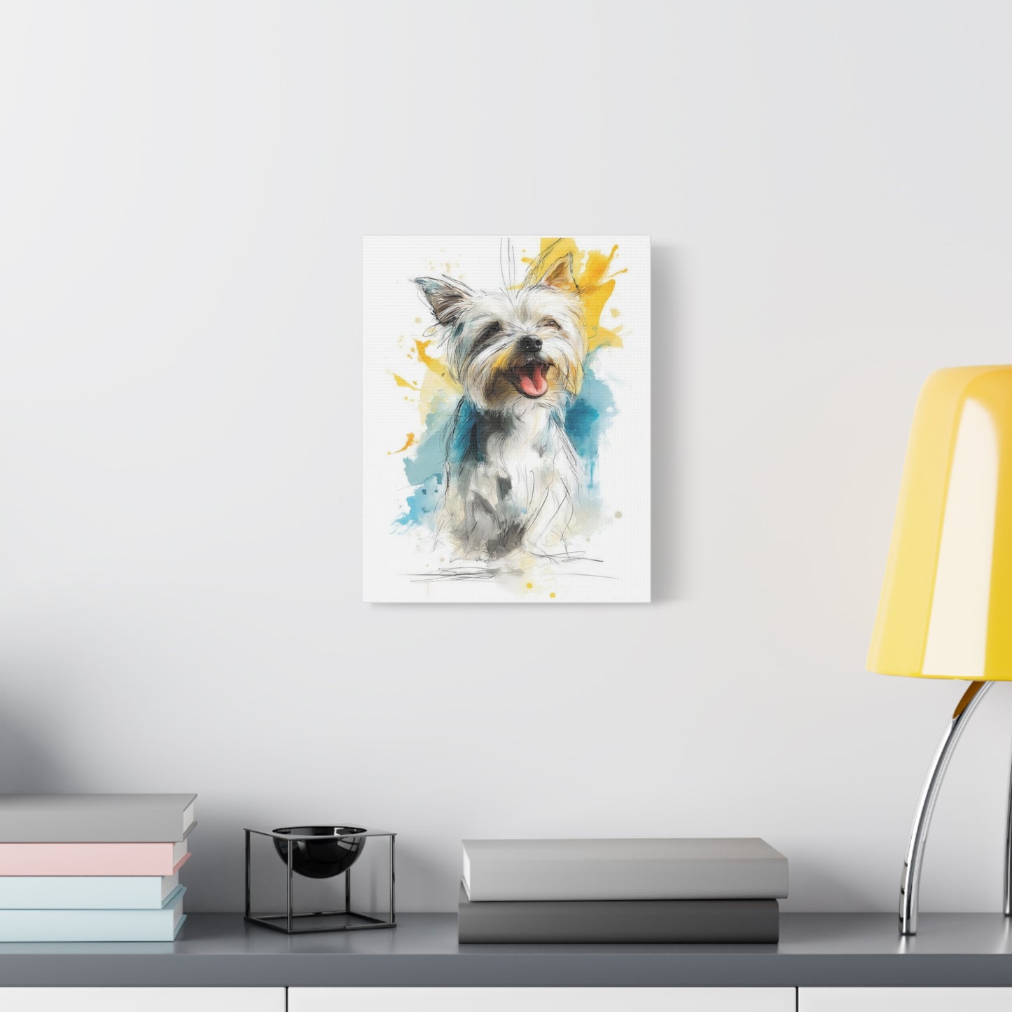 Canvas Print, Yorkshire Terrier Home Decor Art