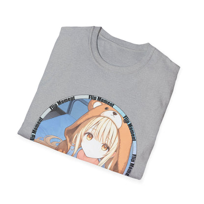 Kawaii Anime Mahiru Unisex Softstyle T-Shirt, Cute Japanese Cartoon Character Tee, Manga Art Shirt, Casual Anime Lover Top, Graphic Tee for