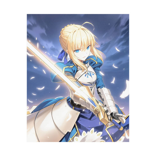 Vertical Posters Saber Fate Stay Night