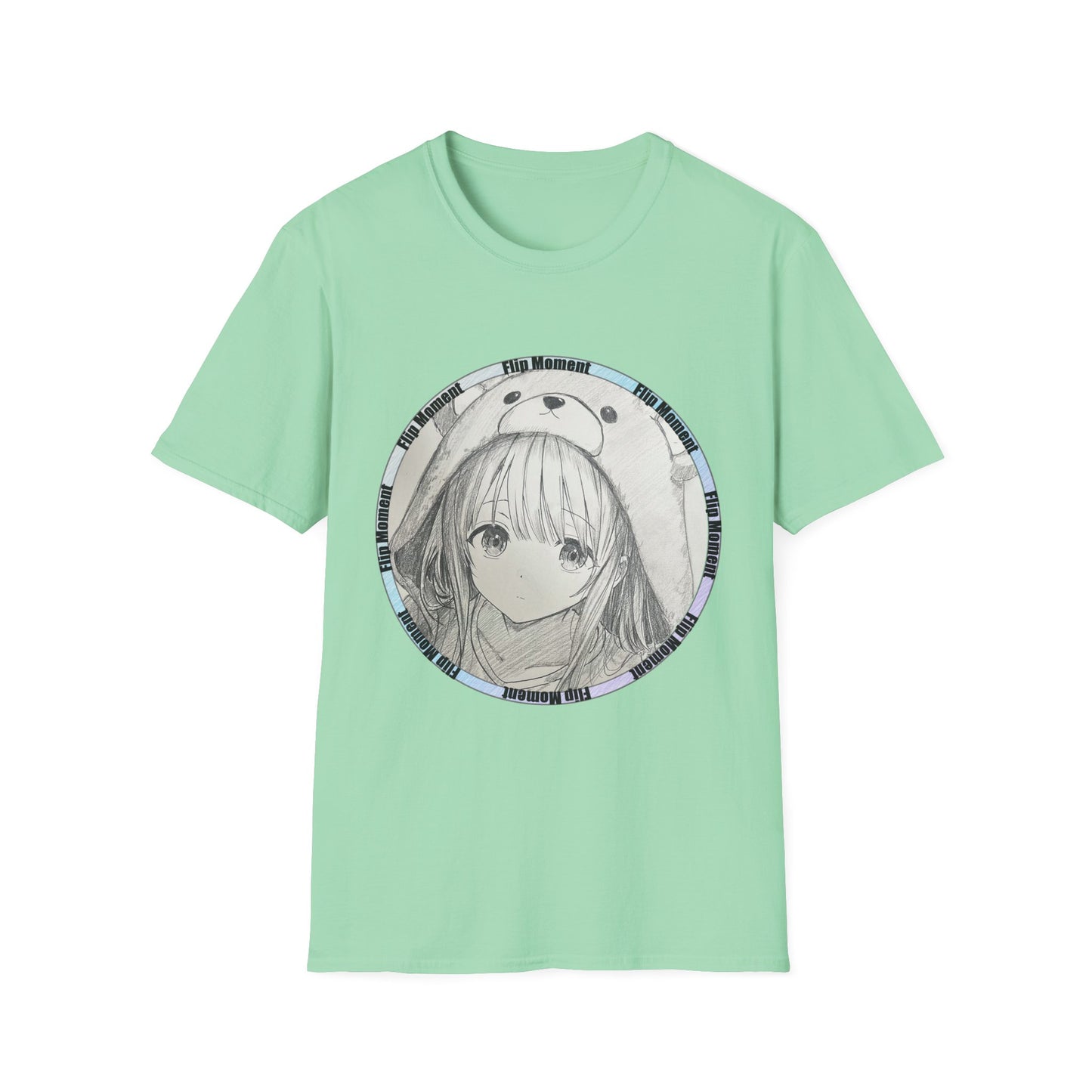 Mahiru Kawaii Anime Character Softstyle T-Shirt, Cute Manga Tee, Japanese Cartoon Shirt, Unique Anime Lover Gift, Graphic Tee