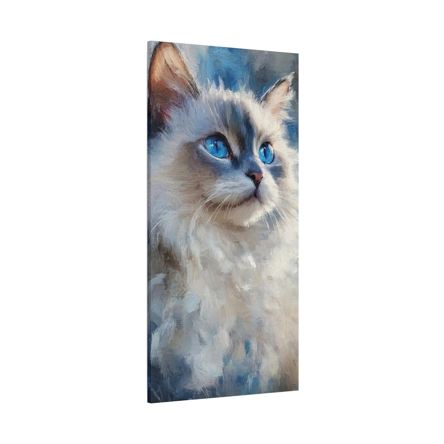 Canvas Print - Oil Printing Cat Printed