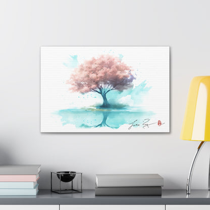 Sakura's Memory Canvas Printed