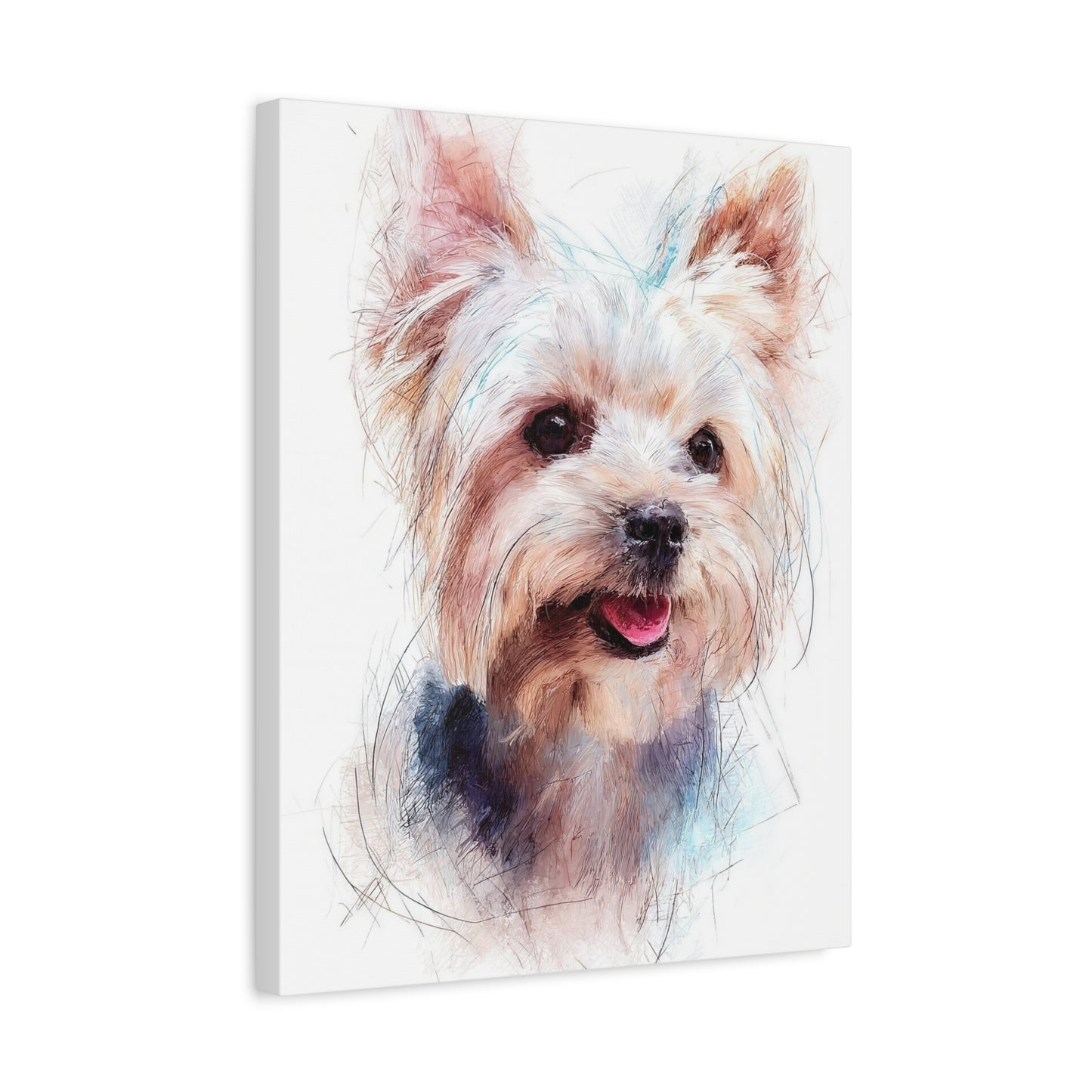 Canvas Print, Yorkshire Terrier Wall Art