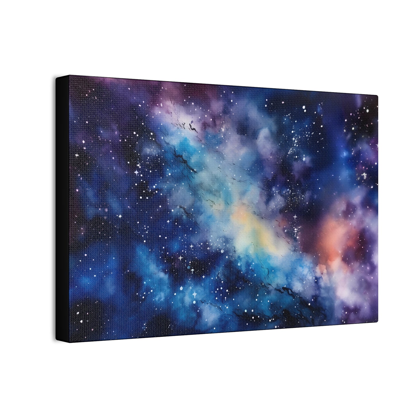Galaxy Star Ocean Canvas Printed