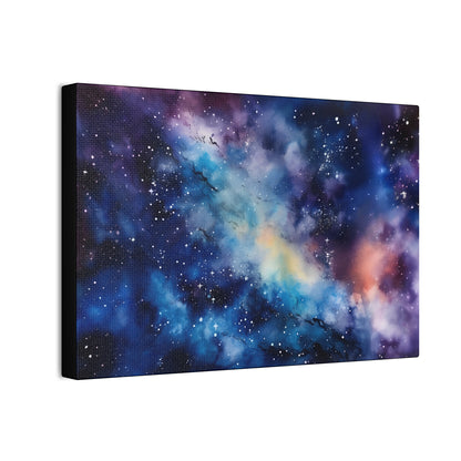 Galaxy Star Ocean Canvas Printed
