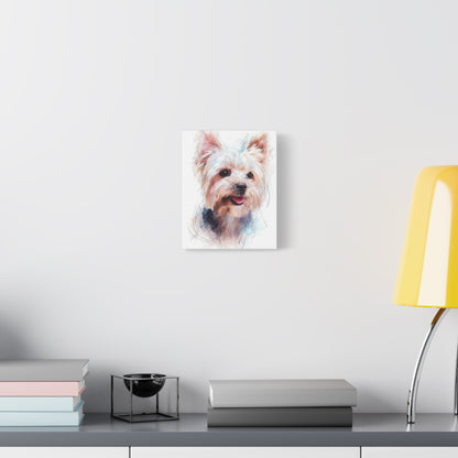 Canvas Print, Yorkshire Terrier Wall Art