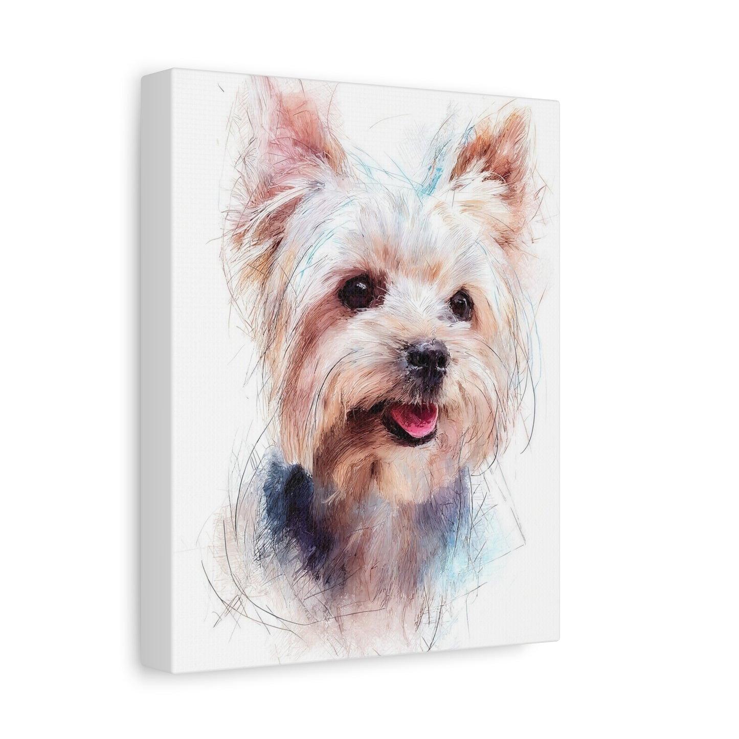 Canvas Print, Yorkshire Terrier Wall Art
