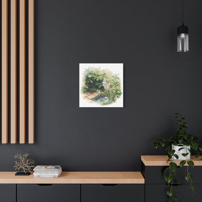 Canvas Print, Cat Lover Wall Art Decor