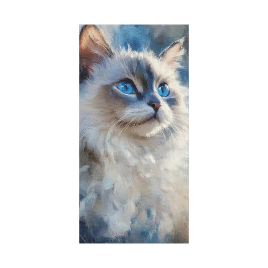 Canvas Print - Oil Printing Cat Printed