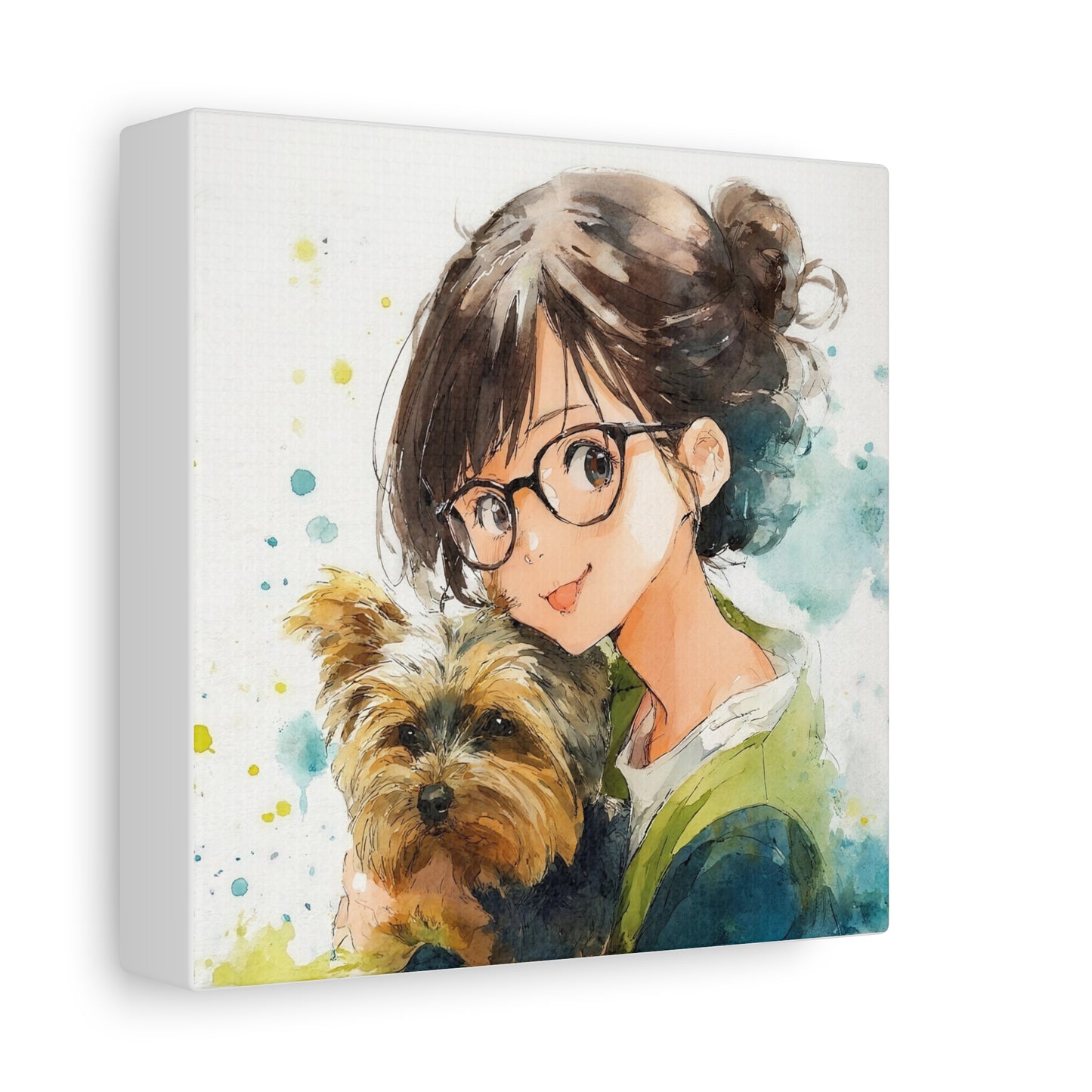 Canvas Print, Yorkshire Terrier Wall Art