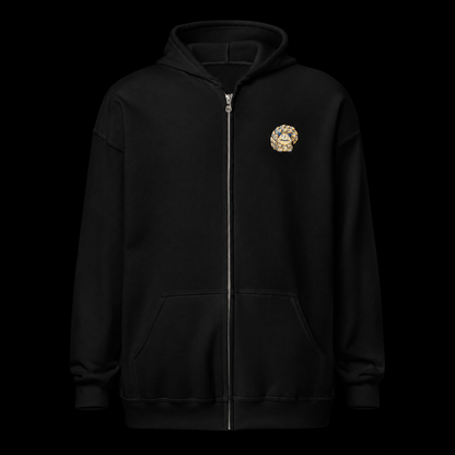 Gaara Heavy Blend Zip Hoodie - Dark Series | Original Naruto Fan Art
