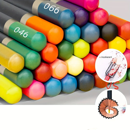 72-color oil-based colored pencil, color lead art crayons