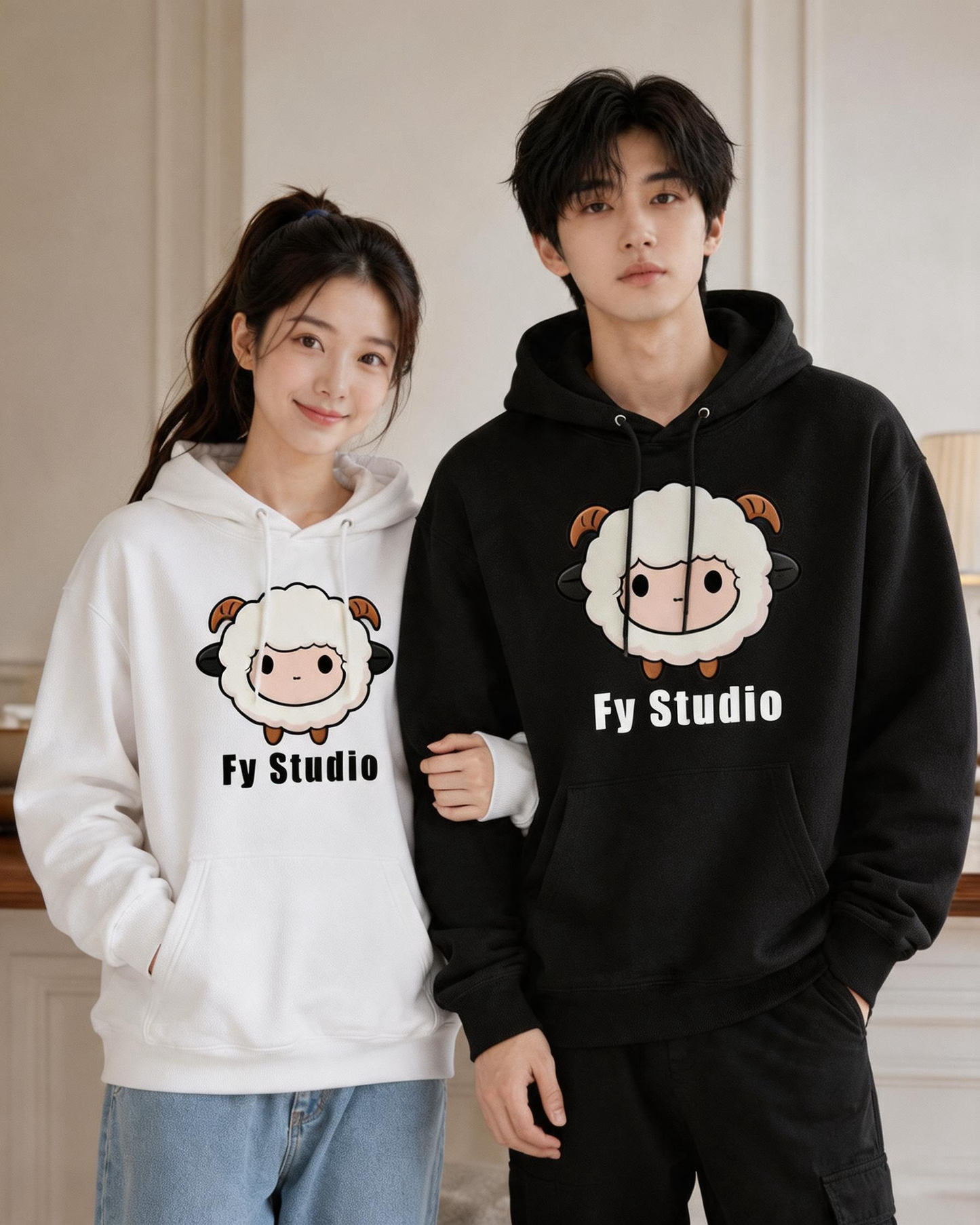 Fy Studio Unisex Hoodie - Light Series